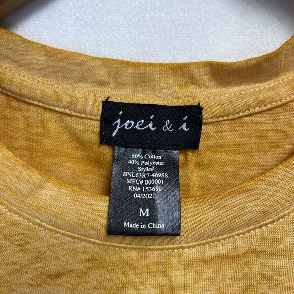 Joei & i Sleeveless Round Neck Split-Tie BackTank Top Women Medium Light Orange - Picture 8 of 16